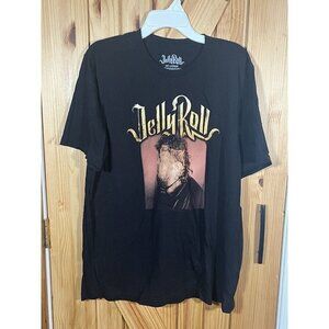 Jelly Roll Backroad Baptism 2023 Tour Shirt Black Men’s Unisex Size 2XL